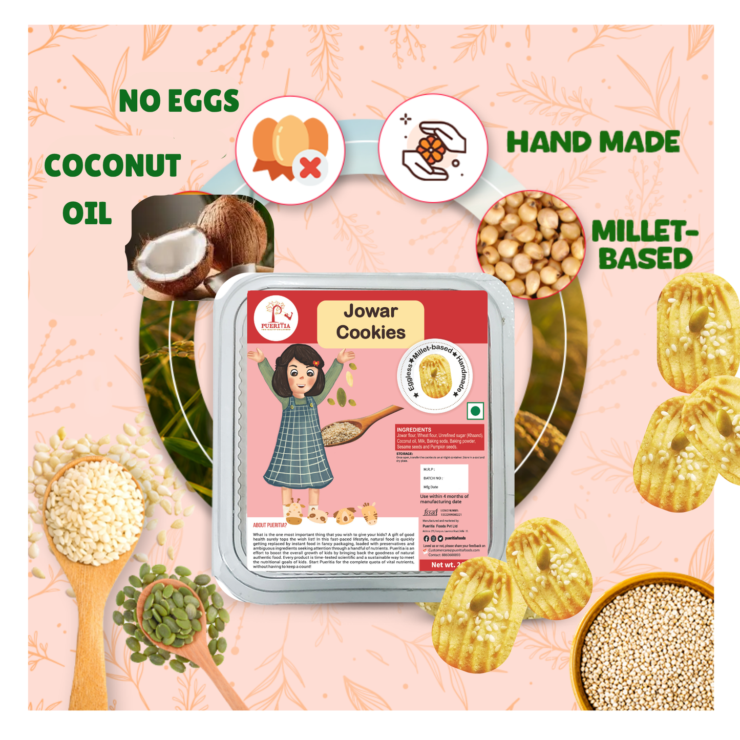 Millet Cookies Combo