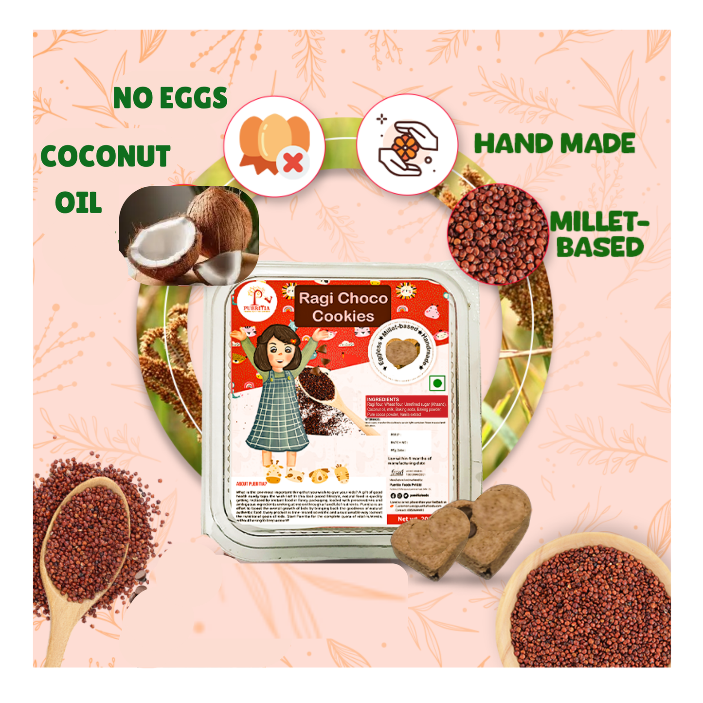 Ragi Choco Cookies