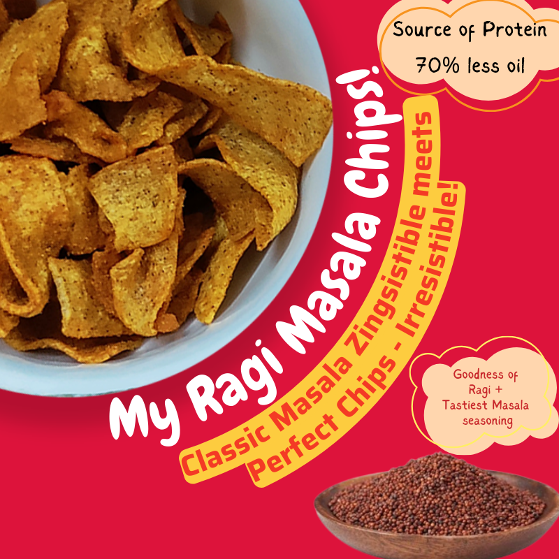 Ragi Classic Masala Protein Chips