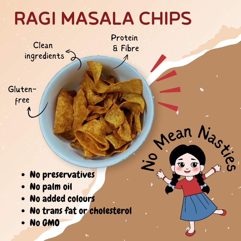 Ragi Classic Masala Protein Chips
