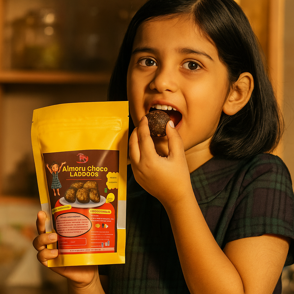 Almond Choco Laddoos, No added Sugar, 100% clean