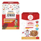 Combo of Sprouted Jowar Powder and Soaked Dry Fruit Powder