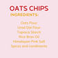 Oats Cream and Onion Protein Chips