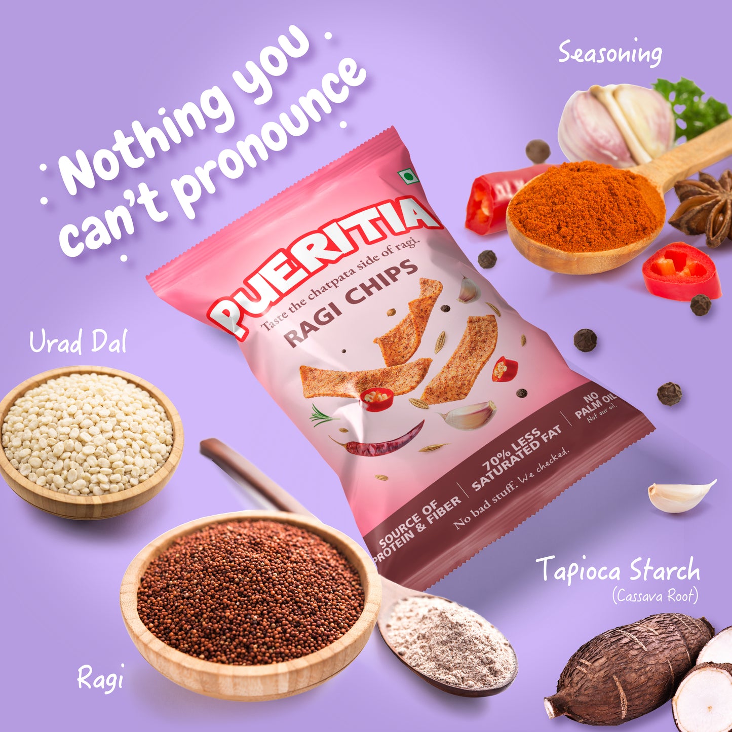 Ragi Chips - Masala