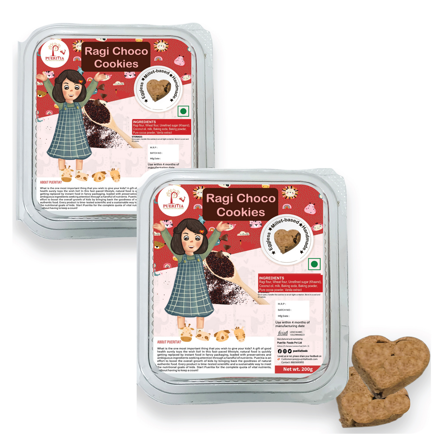 Ragi Choco Cookies