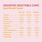 Assorted Vegetables Masala Protein Chips