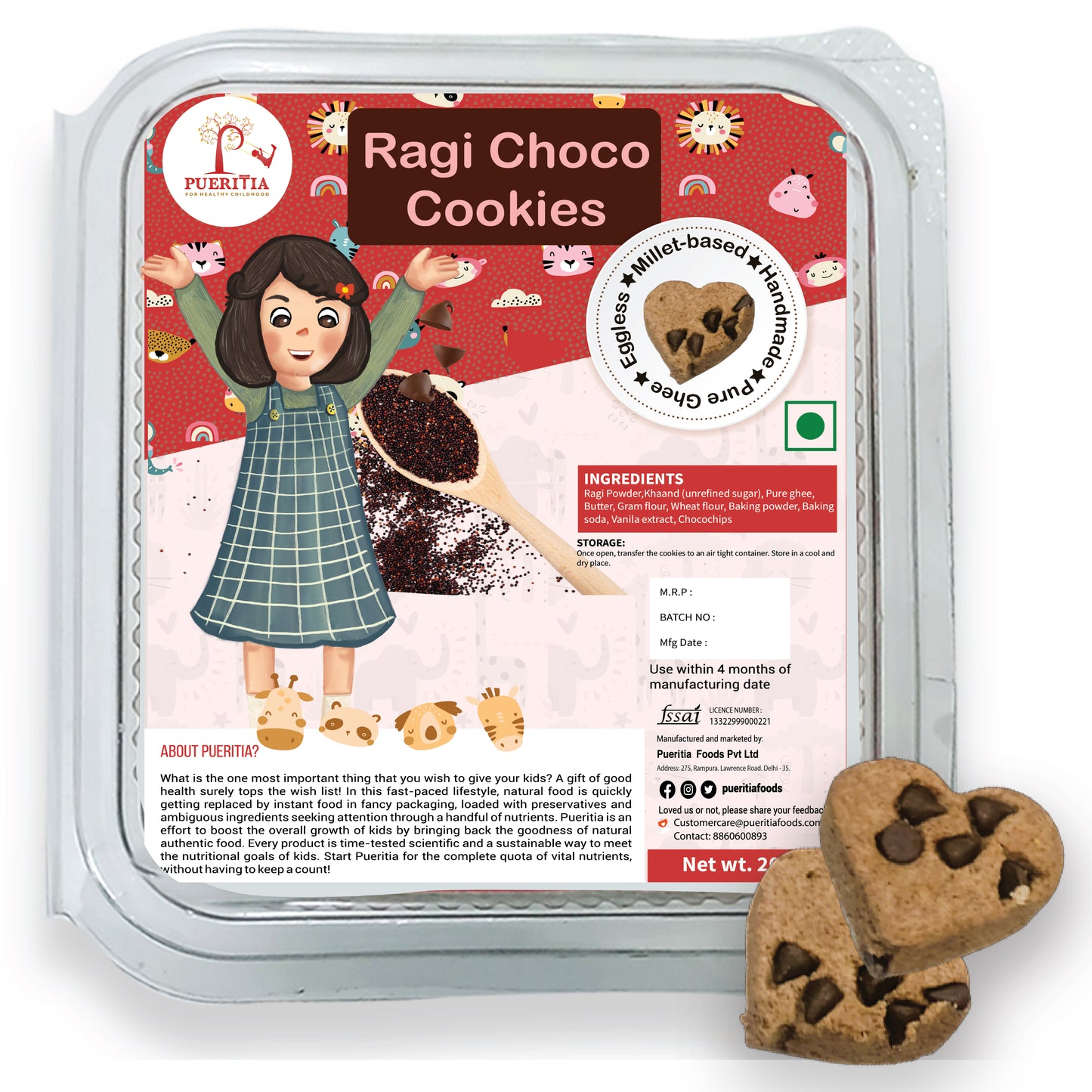 Ragi Choco Cookies